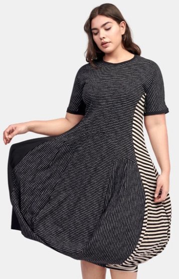 Beige Plus Size London Dresses