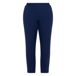 Godske Pull-On Georgette Trousers Navy - Plus Size Collection