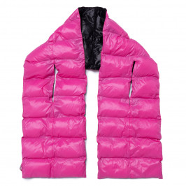 MARINA RINALDI PUFFER SCARF FUCHSIA  - Plus Size Collection