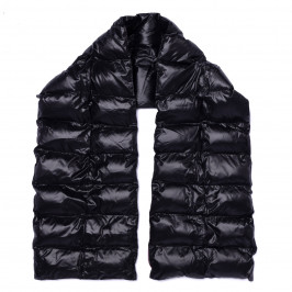 MARINA RINALDI PUFFER SCARF BLACK - Plus Size Collection