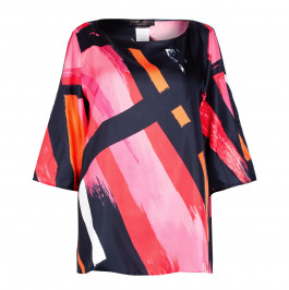 MARINA RINALDI PRINTED TUNIC - Plus Size Collection