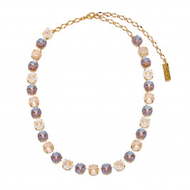 OPALESCENT SWAROVSKI CRYSTAL NECKLACE - Plus Size Collection