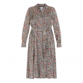MARINA RINALDI SATIN SHIRT DRESS - Plus Size Collection