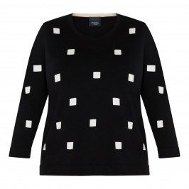 PERSONA BY MARINA RINALDI SWEATER BLACK - Plus Size Collection