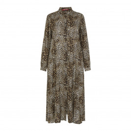 MARINA RINALDI ANIMAL PRINT DRESS - Plus Size Collection