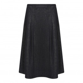 MARINA  RINALDI BLACK DENIM SKIRT - Plus Size Collection