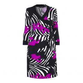 GEORGEDÉ LARGE ABSTRACT PRINT DRESS - Plus Size Collection