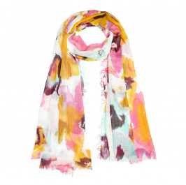 BEIGE label floral SCARF - Plus Size Collection