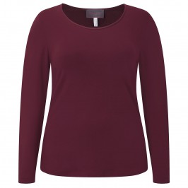 SEMPRE PIU BORDEAUX TOP - Plus Size Collection