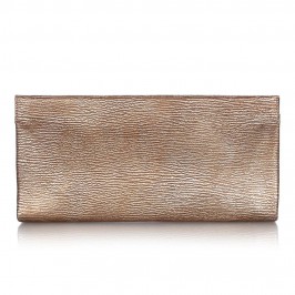 ABRO gold leather CLUTCH - Plus Size Collection