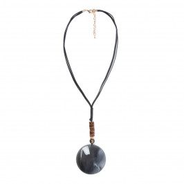 ADELE MARIE GREY PENDANT - Plus Size Collection