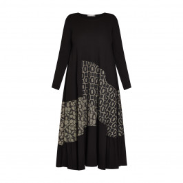 Alembika Stretch Jersey Dress Black  - Plus Size Collection