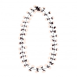 Annemieke Broenink white poppy NECKLACE - Plus Size Collection