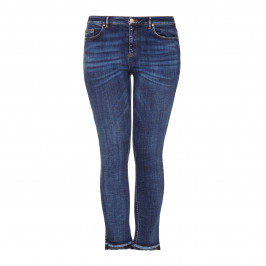 Ashley Graham x Marina Rinaldi ankle grazer jeans - Plus Size Collection