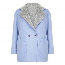 BASLER WOOL CASHMERE REVERSIBLE COAT - Plus Size Collection