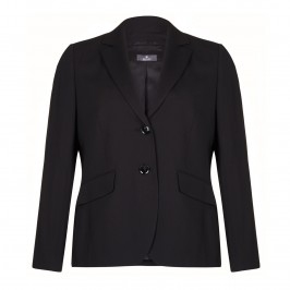 Basler black pure wool suiting jacket - Plus Size Collection