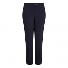 BASLER navy Diana shape TROUSERS - Plus Size Collection