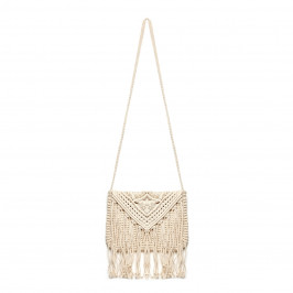 BEIGE label macrame shoulder BAG - Plus Size Collection