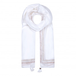 BEIGE LABEL PURE COTTON SCARF  - Plus Size Collection