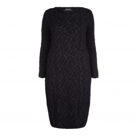 BEIGE LABEL BLACK JERSEY DRESS - Plus Size Collection