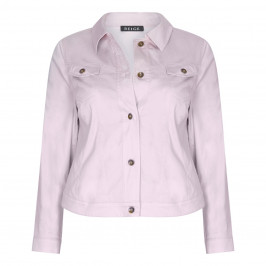 Beige JACKET BLUSH PINK - Plus Size Collection