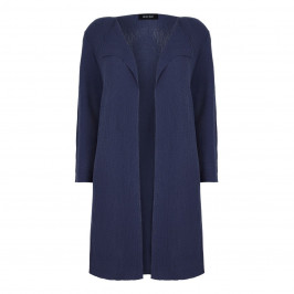 BEIGE label LONG midnight blue CARDIGAN - Plus Size Collection