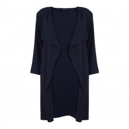 BEIGE LABEL COAT WITH SIDE BUTTON DETAIL  - Plus Size Collection