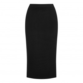 BEIGE label black horizontal rib KNITTED pencil SKIRT - Plus Size Collection