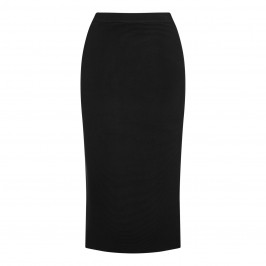 BEIGE label black horizontal rib KNITTED pencil SKIRT - Plus Size Collection