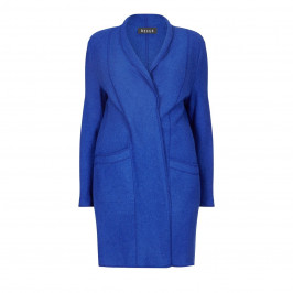 BEIGE LABEL COBALT BLUE JACKET - Plus Size Collection