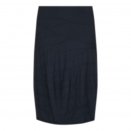 BEIGE label charcoal textured jersey SKIRT - Plus Size Collection