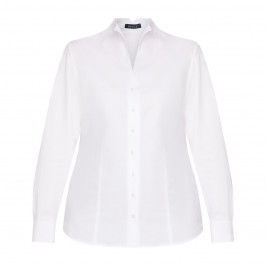 BEIGE SHIRT WHITE  - Plus Size Collection