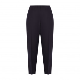Beige Pull-On Trouser Navy - Plus Size Collection