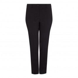 BEIGE BLACK TAILORED TROUSERS - Plus Size Collection