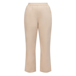 Beige Pull-On Trouser Sand - Plus Size Collection