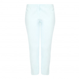 BEIGE label mint cropped Trousers - Plus Size Collection