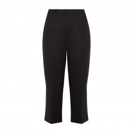 BEIGE 7/8 TROUSER PULL-ON BLACK - Plus Size Collection