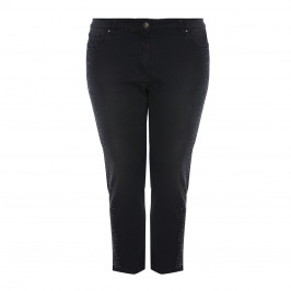 CHALOU embellished Cropped jeans - Plus Size Collection