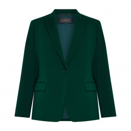 Elena Miro Suit Jacket Forest Green  - Plus Size Collection