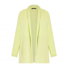 Elena Miro Wool Long Cardigan Lime - Plus Size Collection