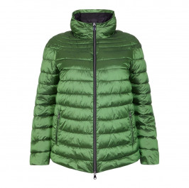 ELENA MIRO green PUFFA COAT - Plus Size Collection