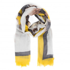 ELENA MIRO PRINTED SCARF - Plus Size Collection