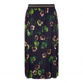 ELENA MIRO floral print maxi SKIRT - Plus Size Collection