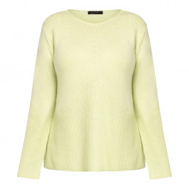 Elena Miro Pure Wool Sweater Lime