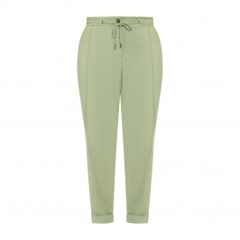 Elena Miro Trouser Sage Green  - Plus Size Collection