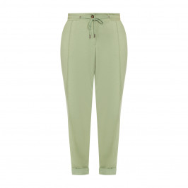 Elena Miro Trouser Sage Green  - Plus Size Collection