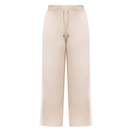 Elena Miro Drawstring Waist Trouser Beige  - Plus Size Collection