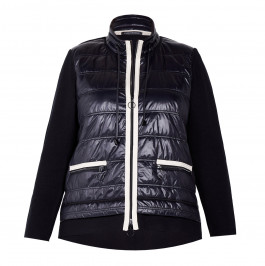 FABER PADDED JACKET BLACK - Plus Size Collection