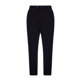 FABER KNITTED DRAWSTRING WAIST TROUSERS - Plus Size Collection
