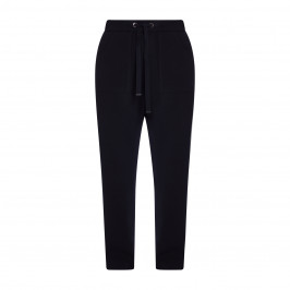 FABER KNITTED DRAWSTRING WAIST TROUSERS - Plus Size Collection